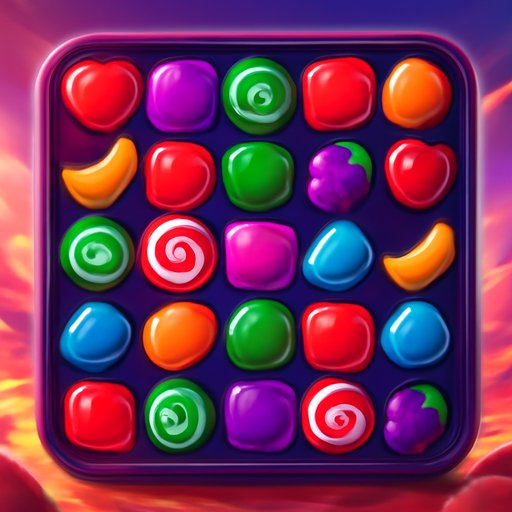 k7777 Sweet Bonanza board